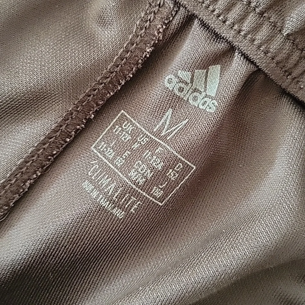 Adidas Pants - Lightweight Taper Fit in Light Black / White M (10-12) - Picture 7 of 8